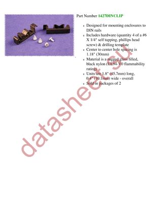 1427DINCLIP datasheet  